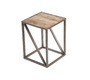 Tavolino stile industriale in legno e metallo ATELIER