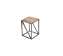 Tavolino stile industriale in legno e metallo ATELIER