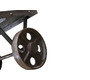 Tavolino stile industriale in metallo CHARIOT