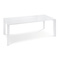 Tavolo allungabile  design laccato bianco VIENNA