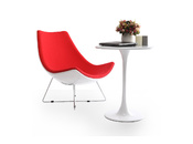 Tavolo complemento arredo design rosso LORCA