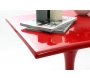 Tavolo complemento arredo design rosso LUNA