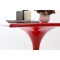 Tavolo complemento arredo design rosso LUNA