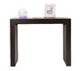 Tavolo console allungabile colore cioccolato CALEB