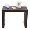 Tavolo console allungabile colore cioccolato CALEB