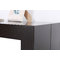 Tavolo console allungabile colore cioccolato CALEB