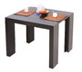 Tavolo console allungabile colore cioccolato CALEB