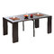 Tavolo console allungabile colore cioccolato CALEB