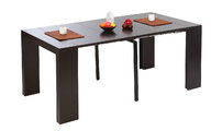 Tavolo console allungabile colore cioccolato CALEB