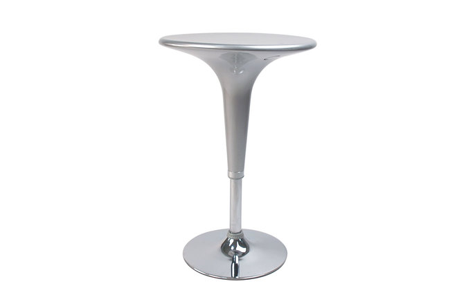 Tavolo da bar John ABS color argento