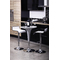 Tavolo da bar John ABS color argento