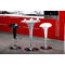 Tavolo da bar John ABS color argento