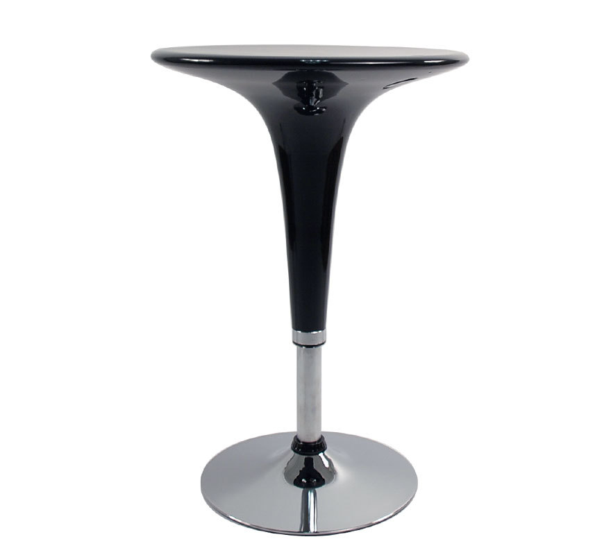Tavolo da bar JOHN in ABS colore nero