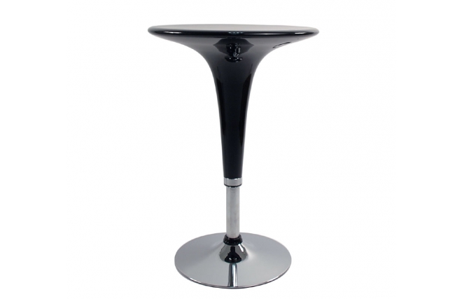 Tavolo da bar JOHN in ABS colore nero