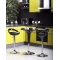 Tavolo da bar JOHN in ABS colore nero