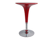 Tavolo da bar JOHN in ABS colore rosso