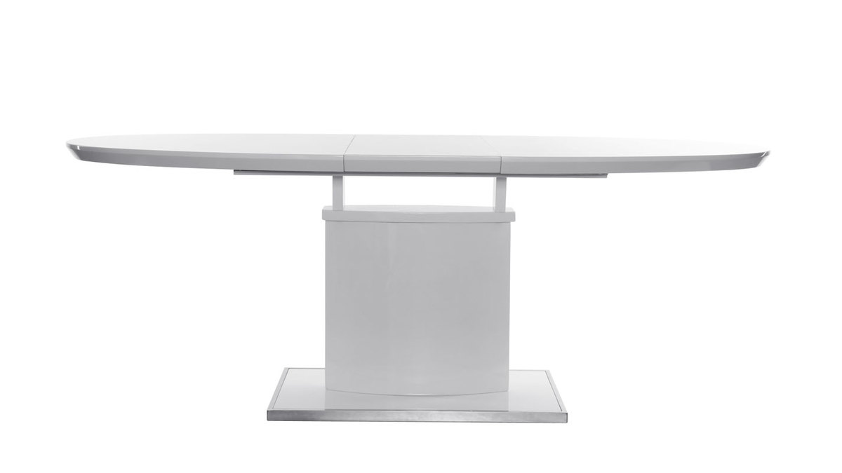 Tavolo da pranzo design extensibile bianco L160-200 CLEONES