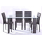 Tavolo da pranzo e 4 sedie design Banak