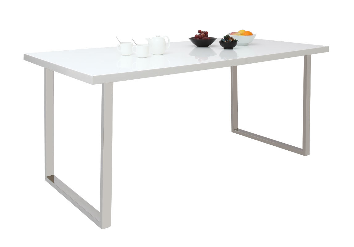 Tavolo design laccato bianco  HALIFAX