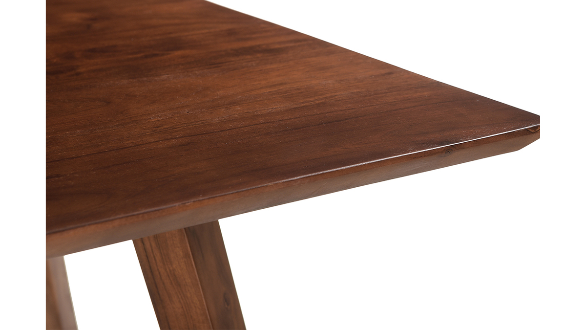 Tavolo design quadrato in legno massello L100 cm BANDOL
