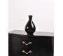 Vaso design nero RASSUR