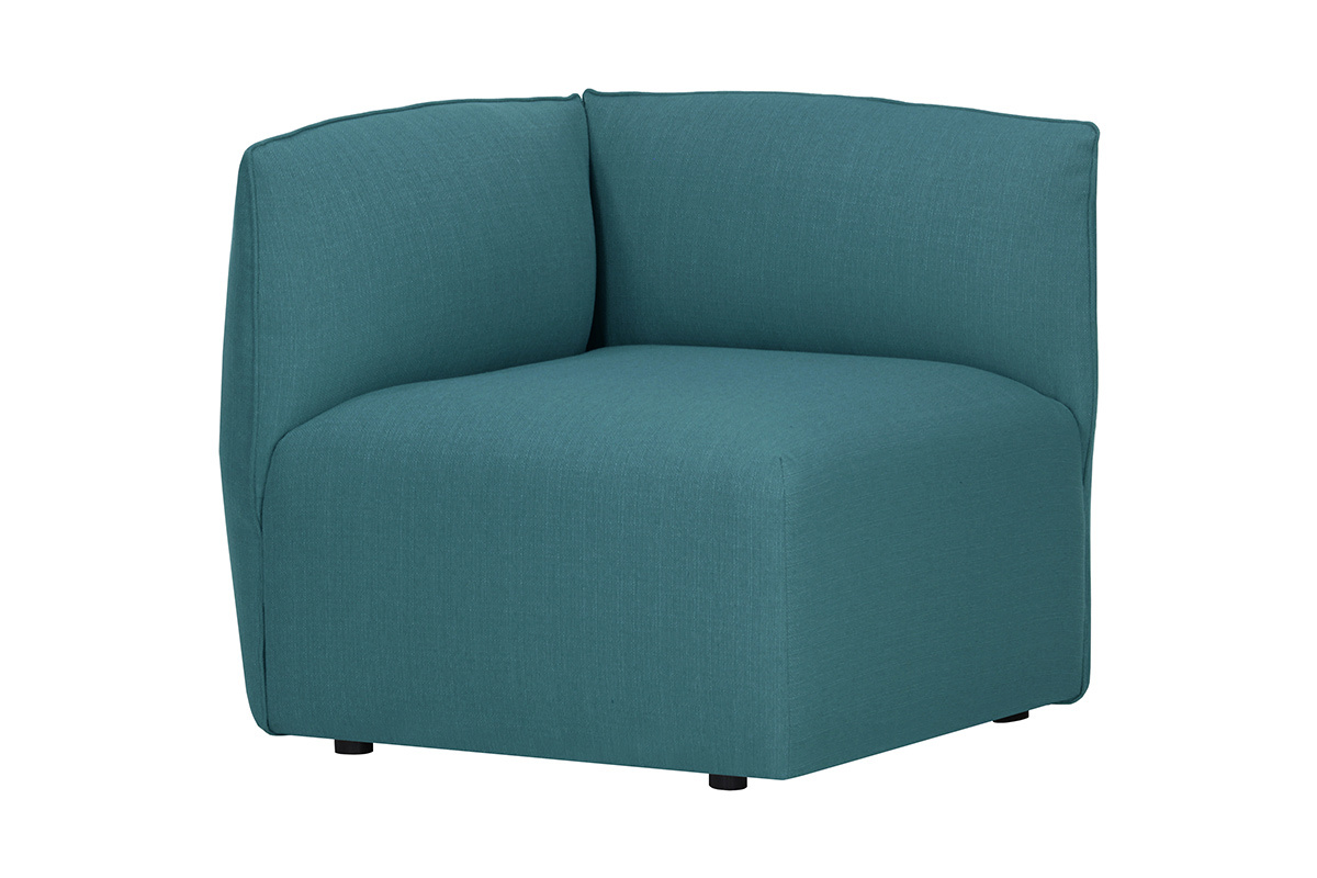 Angolo divano design in tessuto foglia di t� MODULO