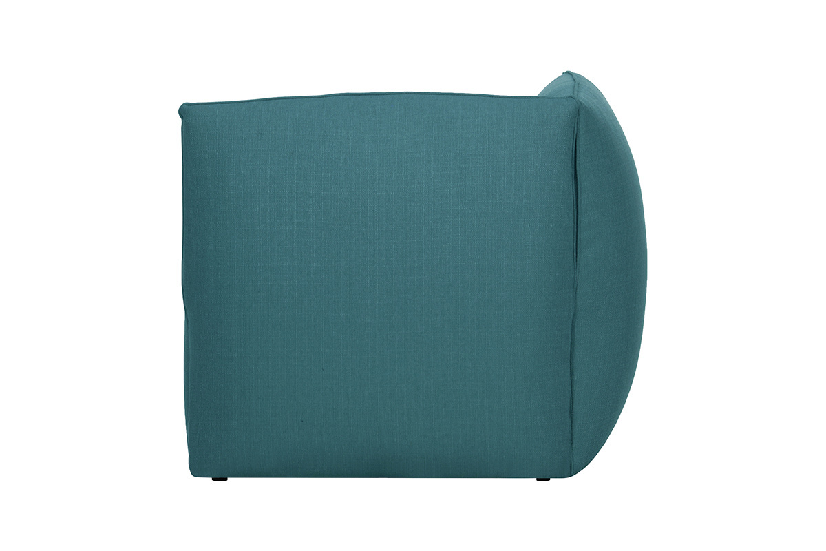 Angolo divano design in tessuto foglia di t� MODULO