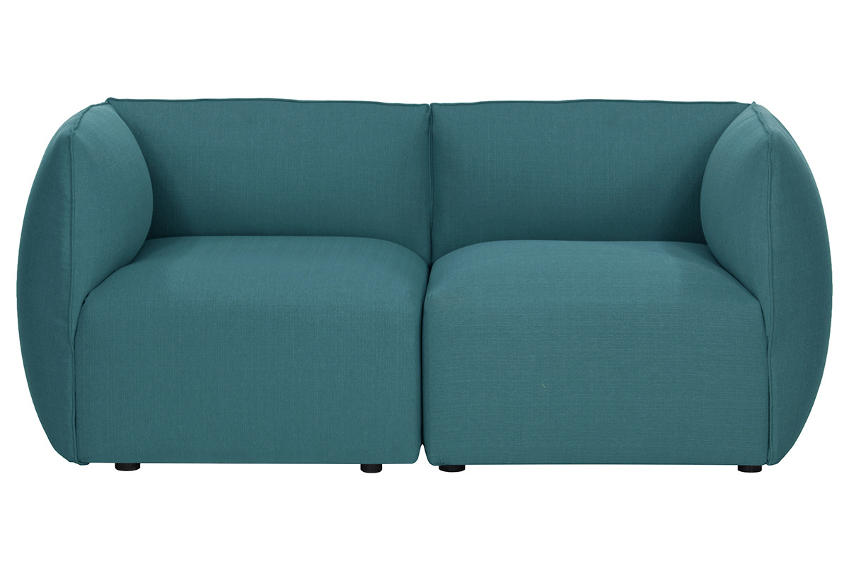 Angolo divano design in tessuto foglia di t� MODULO