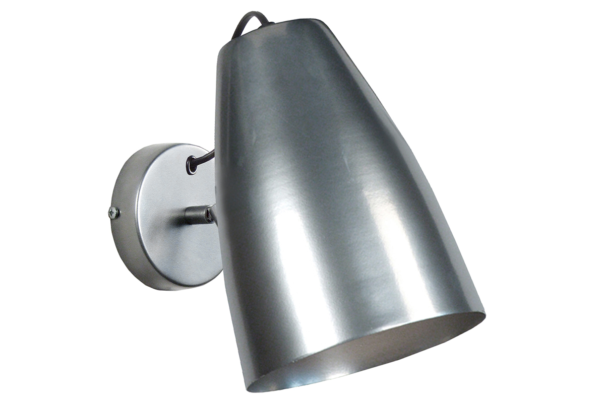 Applique da parete design in metallo Cromato FRIDAY