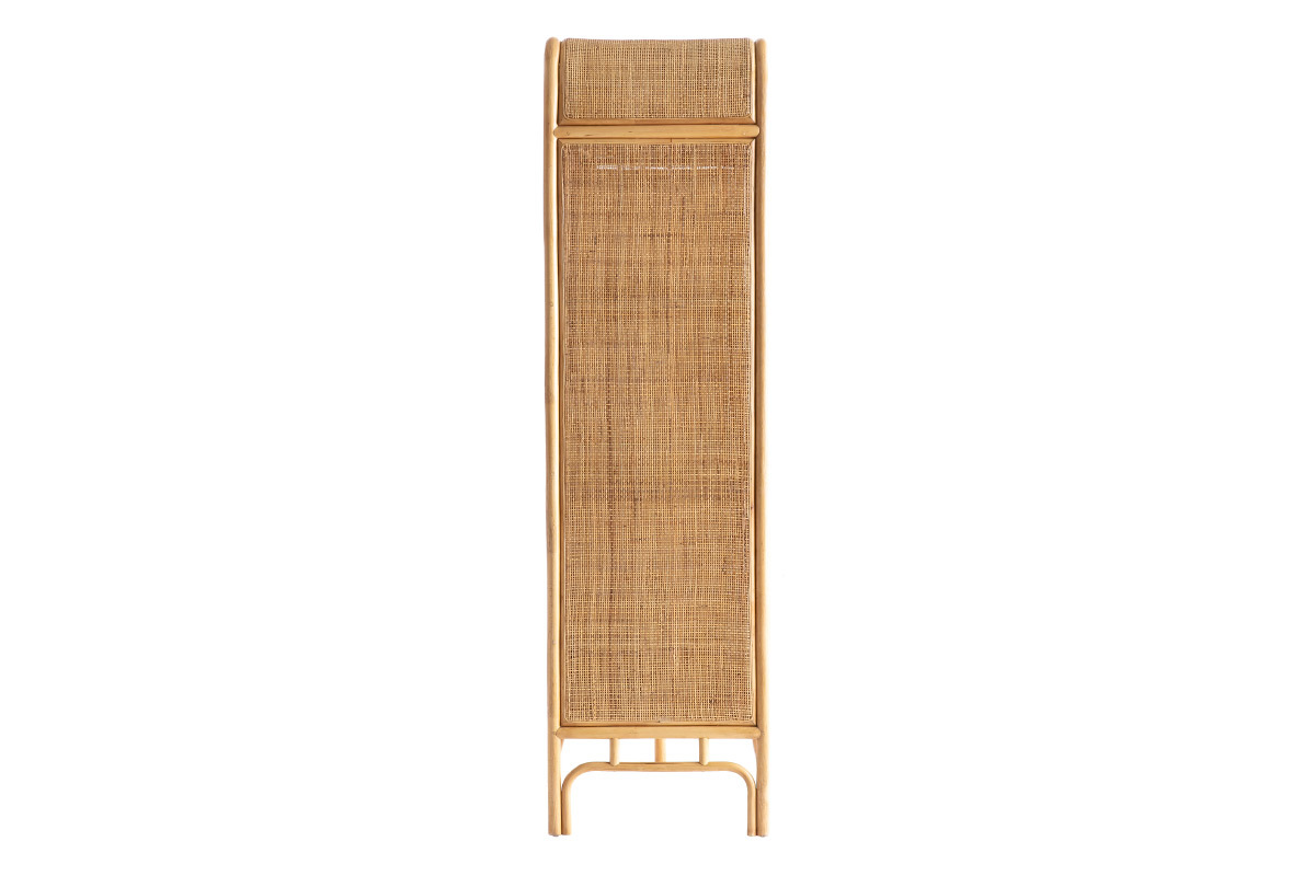 Armadio 2 ante in rattan L140 cm GALON