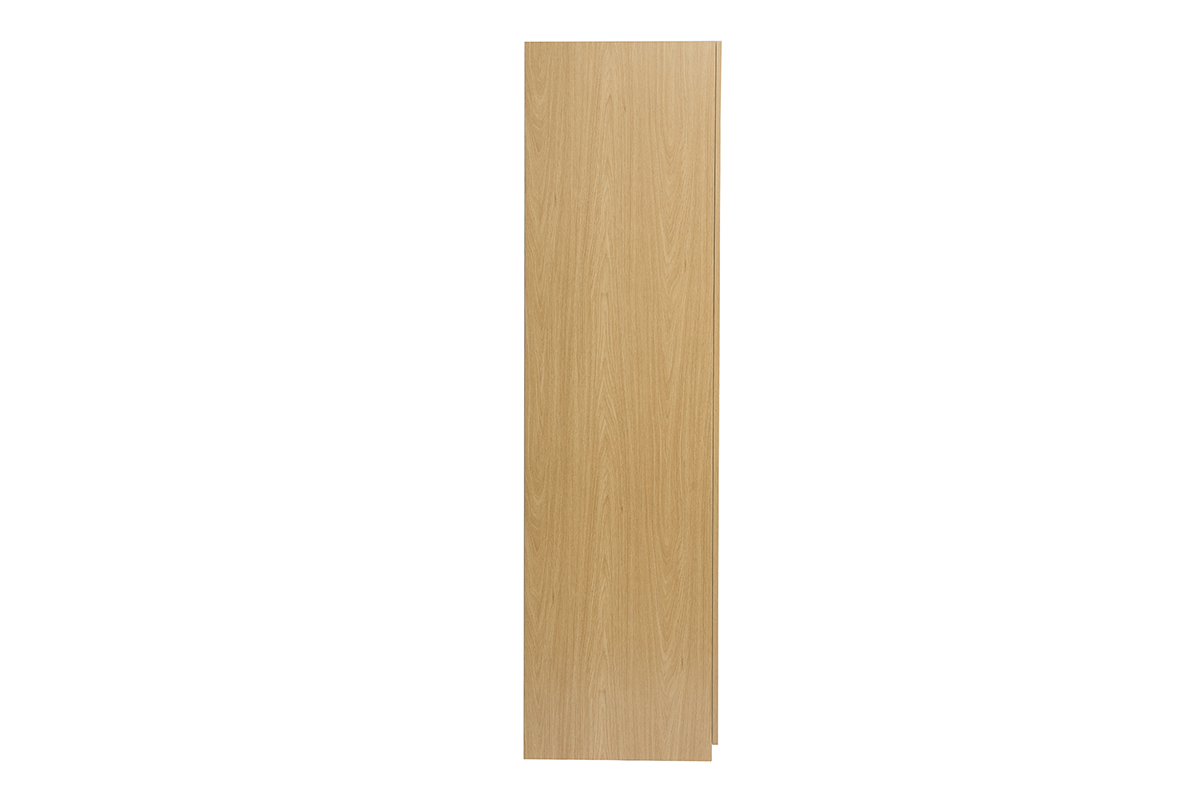 Armadio con appendiabiti in finitura legno quercia L90 cm GARENCE