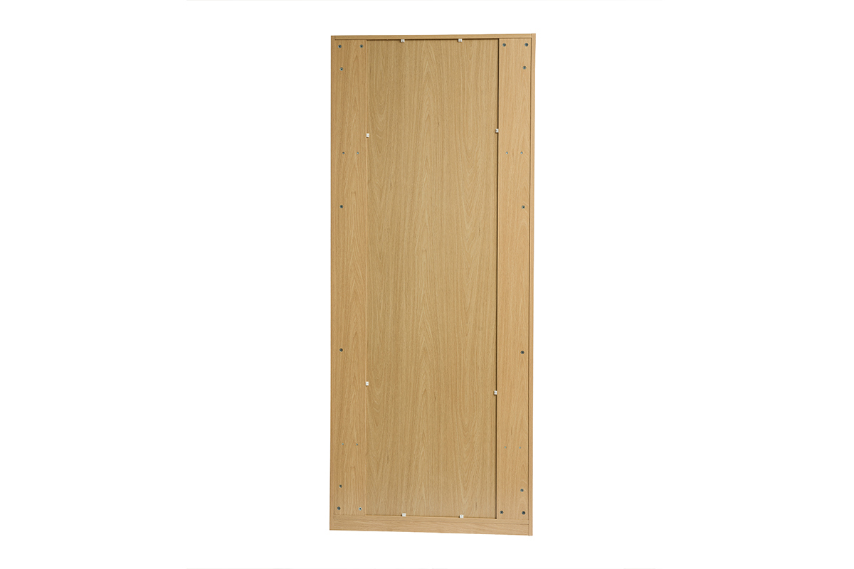Armadio con appendiabiti in finitura legno quercia L90 cm GARENCE