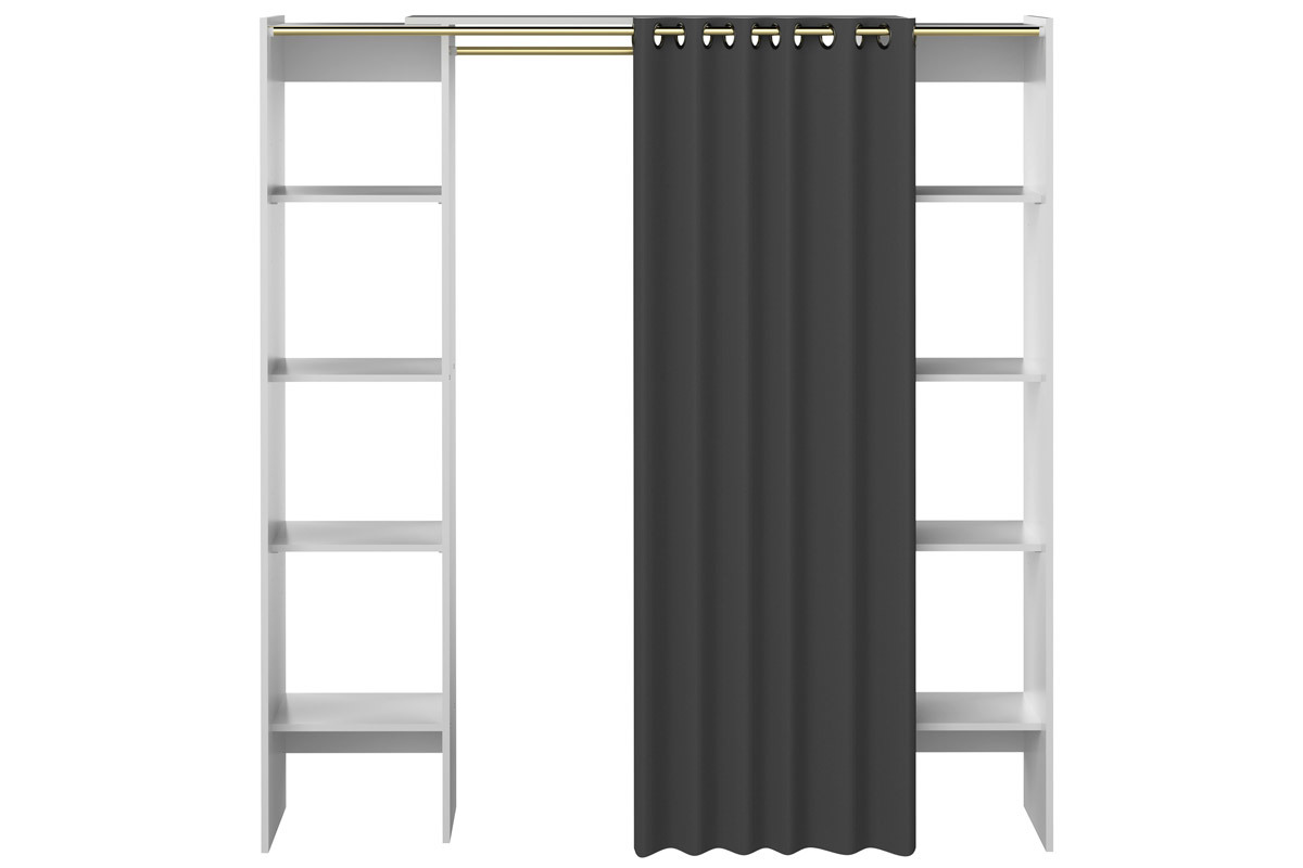 Armadio design con scompartimenti LOOM