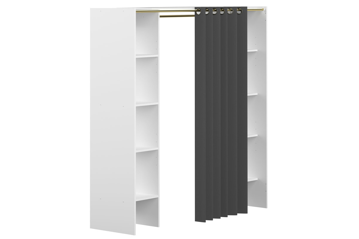 Armadio design con scompartimenti LOOM