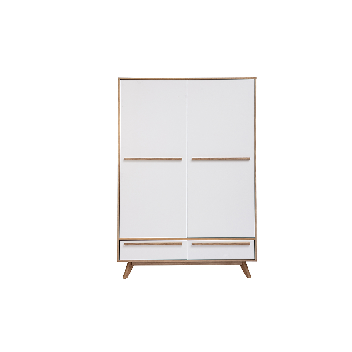 Armadio due ante design scandinavo HELIA