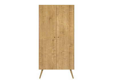Armadio scandinavo finitura rovere chiaro MAHE - Armadio scandinavo finitura rovere chiaro MAHE
