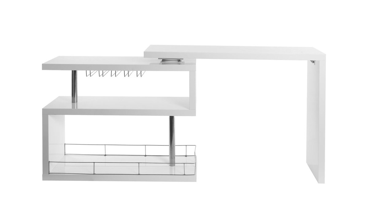 Bar design laccato bianco MAX