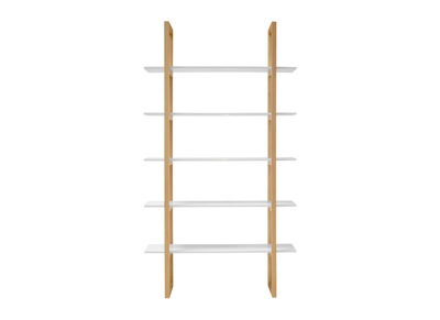 Biblioteca in quercia Bianco CAMUS