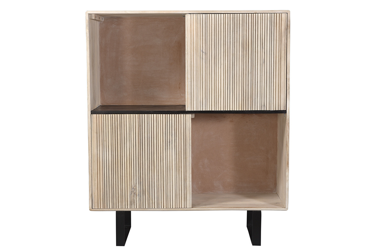 Buffet alto in mango con porte scorrevoli ITER