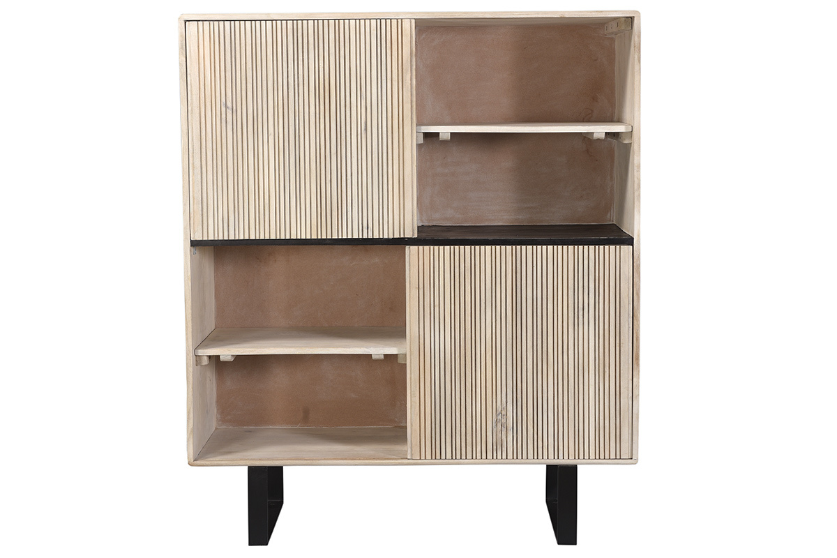 Buffet alto in mango con porte scorrevoli ITER