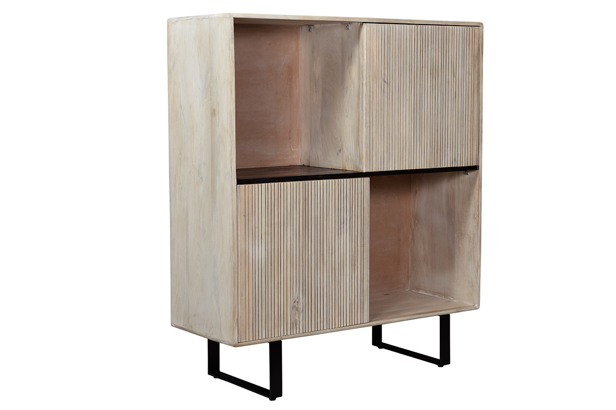 Buffet alto in mango con porte scorrevoli ITER