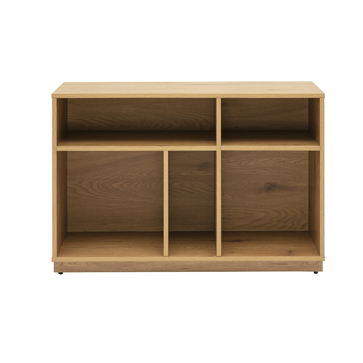 Buffet aperto con vani finitura legno chiaro quercia L96 cm SEVILLE