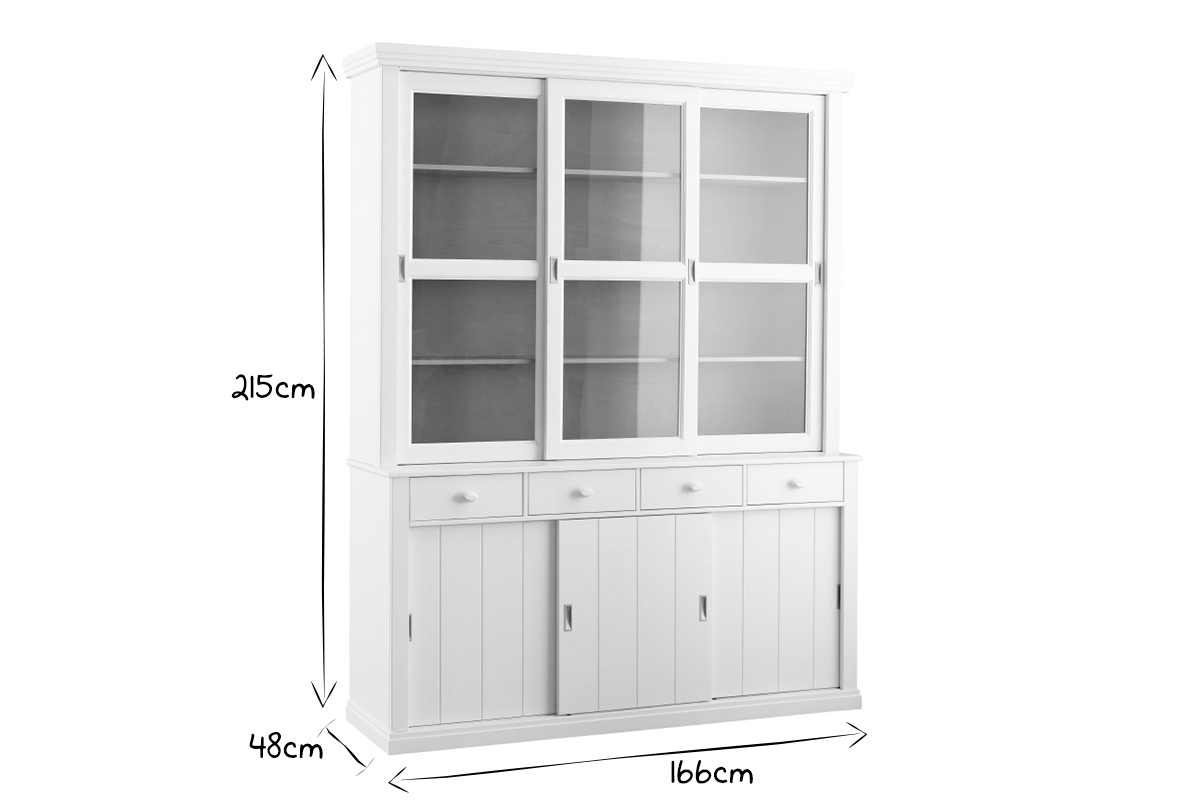 Buffet / credenza colore bianco BODRI