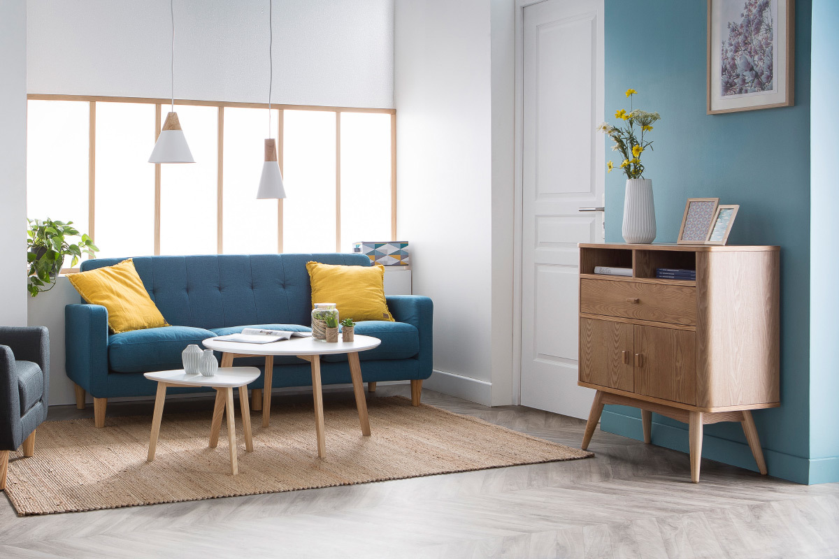 Buffet design 2 ante frassino NORDECO