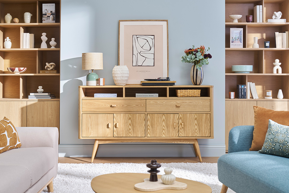 Buffet design 4 ante frassino NORDECO