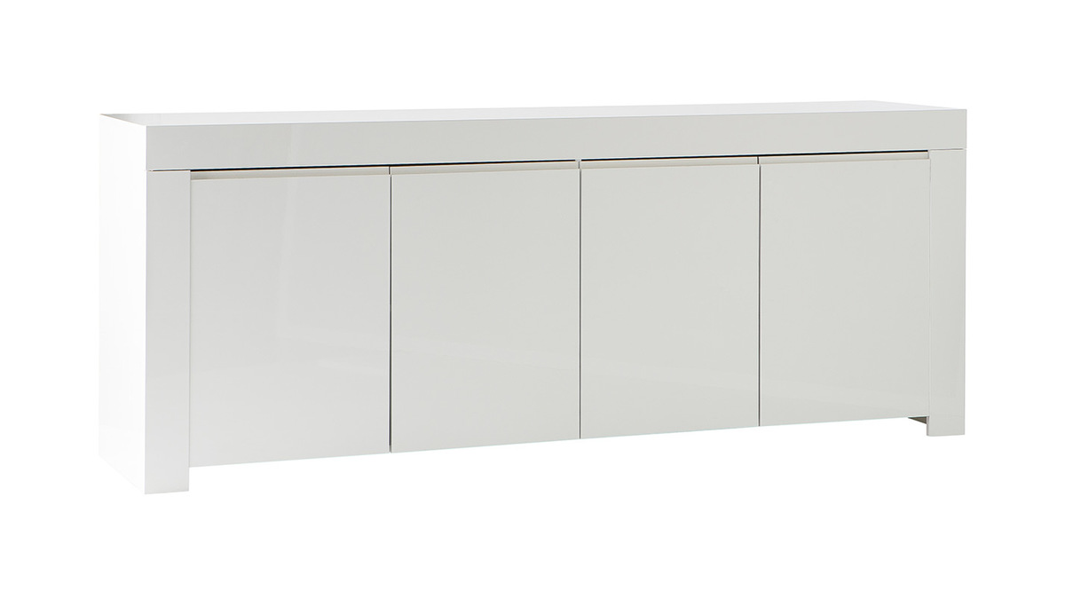 Buffet design 4 ante laccato bianco ERIA