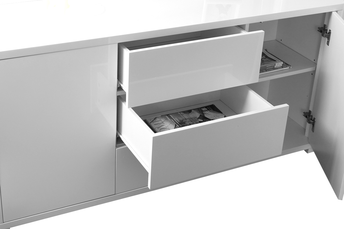 Buffet design bianco laccato PAX