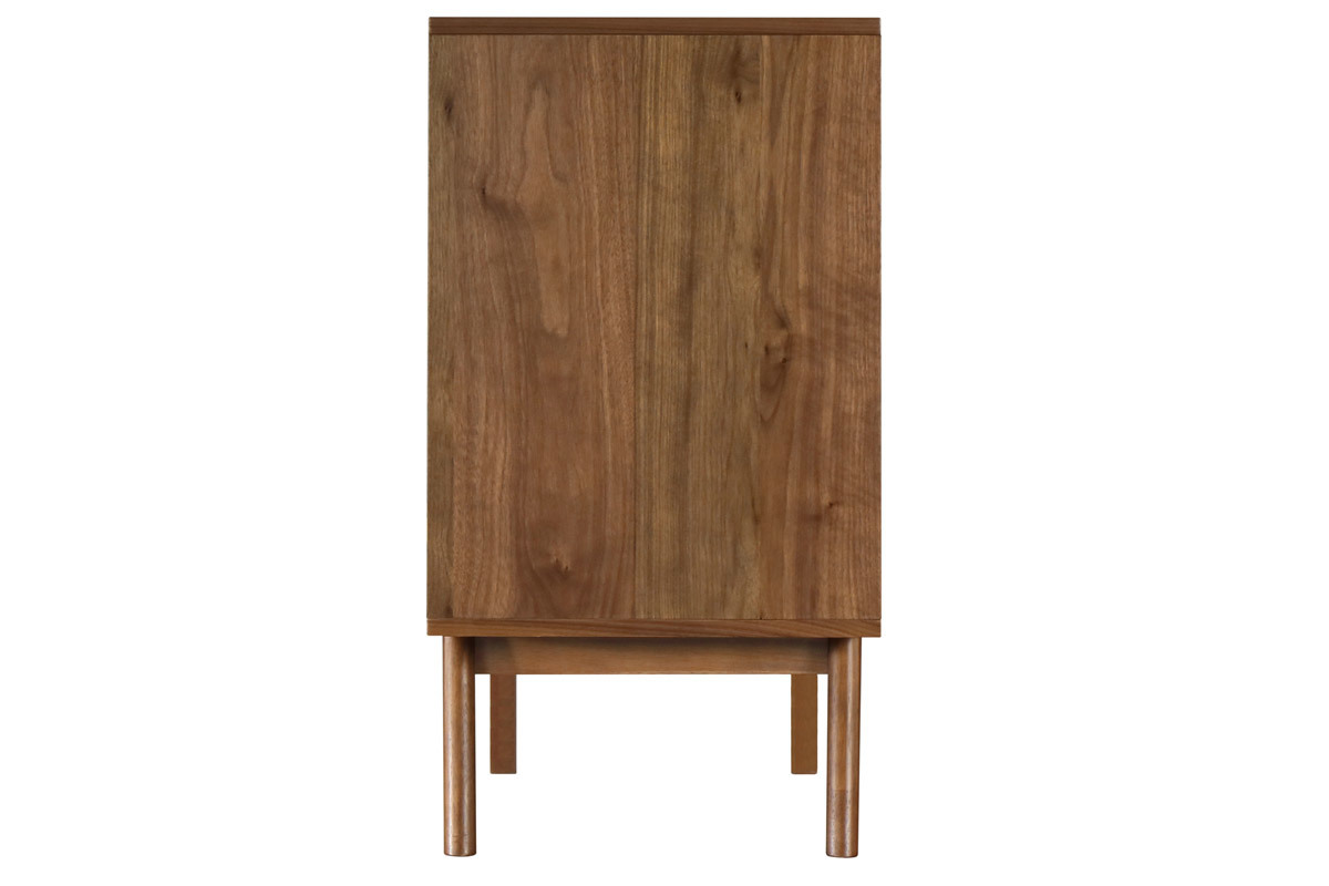 Buffet design grigio antracite e noce NEELA