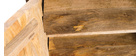 Buffet design industriale 160 cm legno massiccio INDUSTRIA
