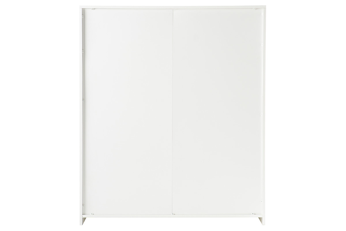 Buffet design quadrato 4 ante laccato bianco ERIA